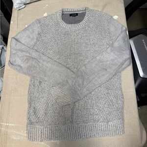 Alfani Men's Light Gray Crewneck Sweater